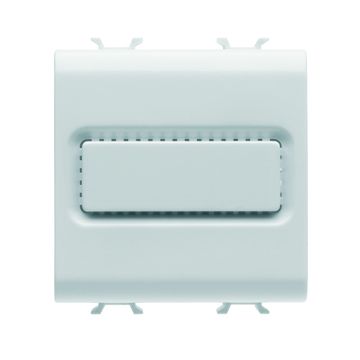 TIMBRE 3 ENTRADAS INDIPENDIENTE - 230Vca - 50 Hz 80 dBA 1m - 2 MÓDULOS - BLANCO BRILLANTE - CHORUSMART