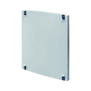 CONTROPUERTA CON BISAGRA EN POLIÉSTER - PARA CUADROS 405X500 - GRIS RAL 7035