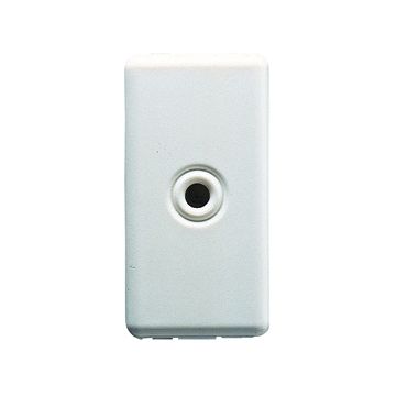 SALIDA DE CABLE PARA CABLE Ø 4-8 mm - 1 MÓDULO - 1 MÓDULO - SYSTEM WHITE