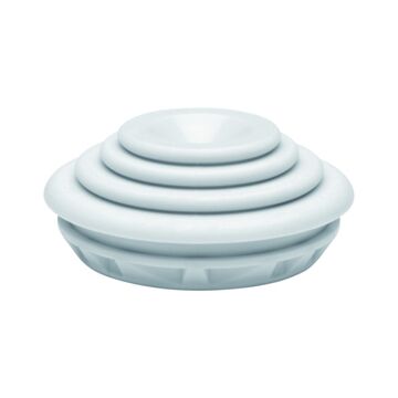 PASACABLE EN POLÍMERO FLEXIBLE - ORIFICIO Ø 37MM - PARA TUBO Ø 32MM - GRIS RAL 7035 - IP55