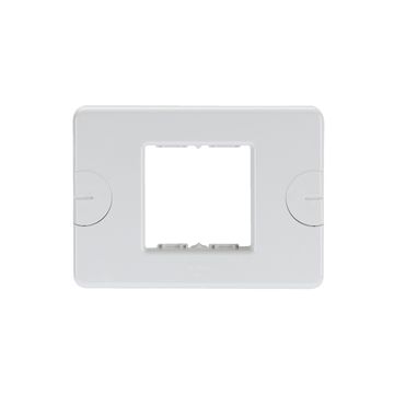 PLACA COMPACT - AUTOPORTANTE - 2 MÓDULOS - BLANCO NUBE - SYSTEM