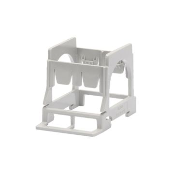 SOPORTE PARA MONTAR APARATOS SYSTEM EN GUÍAS DIN - 2 MÓDULOS - 3 MÓDULOS DIN