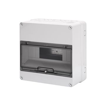 CAJA ESTANCA - PAREDES CON AGUJEROS TORQUELADOS - PREPARADO PARA ALOJAR REGLETAS - 12M IP55