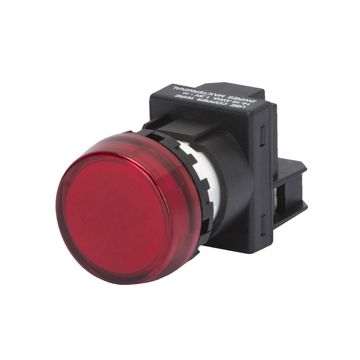 SEÑALIZADOR LUMINOSO DE ALIMENTACIÓN DIRECTA - TENSIÓN NOMINAL 230V - LÁMPARA CASQUILLO BA95 - VERDE