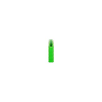 TUBO CORRUGADO MEDIO FK15 - Ø 16MM - SIN GUIA PARA CABLES - VERDE