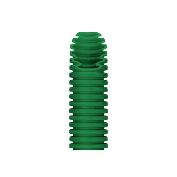 TUBO CORRUGADO MEDIO ICTA AUTOEXTINGUIBLE - Ø 25MM - SIN GUIA PARA CABLES - VERDE
