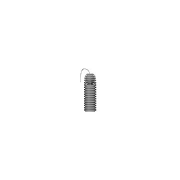 TUBO CORRUGADO MEDIO ICTA AUTOEXTINGUIBLE - Ø 40MM - CON GUIA PARA CABLES - GRIS OSCURO