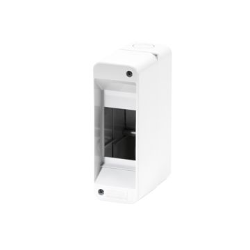 CAJA PROTEGIDA SIN PUERTA - PAREDES CON AGUJEROS TROQUELADOS - PREPARADO PARA ALOJAR REGLETAS - 2M IP40