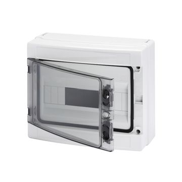CAJA CON PAREDES LISAS - PREPARADO PARA ALOJAR REGLETAS - 12M IP65