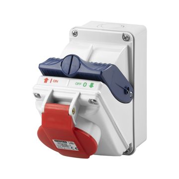 COMBIBLOC - CON FONDO - IP44 - 3P+N+T 16A 400V 6H