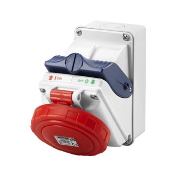 COMBIBLOC - CON FONDO - IP55 - 3P+N+T 32A 400V 6H