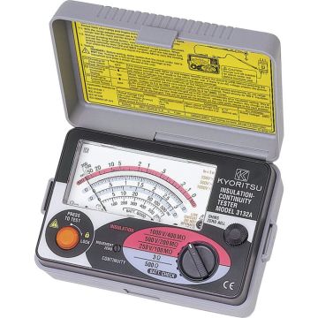 Medidor aislamiento analógico Kyoritsu 3132A