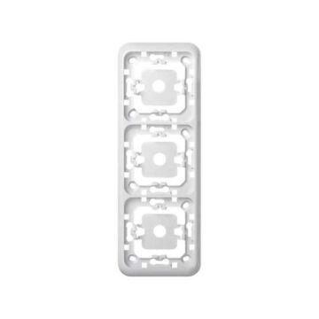Marco para 3 elementos 82x231mm blanco nieve simon 73