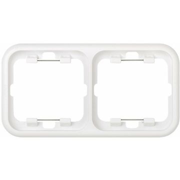 Marco para 2 elementos blanco s31