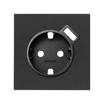 Tapa para base schuko con carg usb