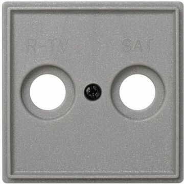 Tapa para tomas de señal r-tv/sat
