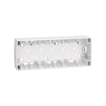 Caja superf.alta 3 el.blanco simon82