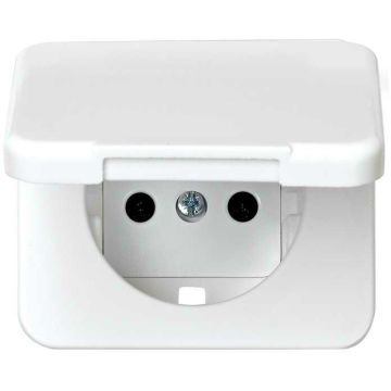 Tapa abatible base enchufe schuko
