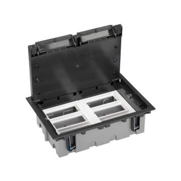 Caja suelo pavimento regulable 6 mód.gf.