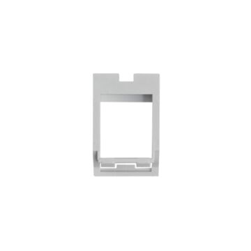Pieza adaptadora para conector telefónico rj11 75528-39 en placas inclinadas simon