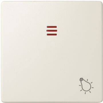 Tecla individual pulsador con luz