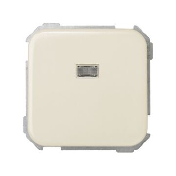 Interruptor unipolar 10 ax 250v~ con luminoso incorporado y sistema de embornamiento rápido marfil simon 31