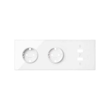 Kit front 3 el.2 bases + carg.usb doble