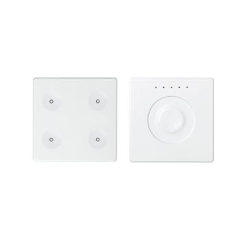 Botonera regular 4f knx y slide c. sense