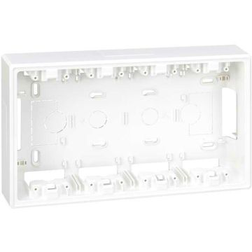 Base caja pared superficie kit 4 mod.bl