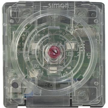 Int/conm reg. tacto por relé + luminoso