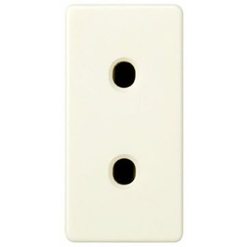 Base enchufe bipolar de medio elemento