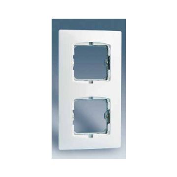 Placa 3 mod.ancho c/garra+bast.s.27 bn