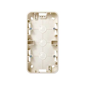 Caja de superficie alta de 1 elemento, 86x86x46,5mm marfil simon 75