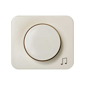 Placa simon 75 para potenciómetro marfil