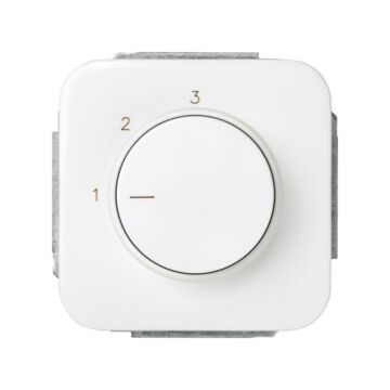 Conmutador rotativo 16 a 250v~ de 3 posiciones con grabado 1-2-3 blanco simon 31