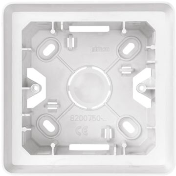 Caja superf.baja 1 el. blanco detail82