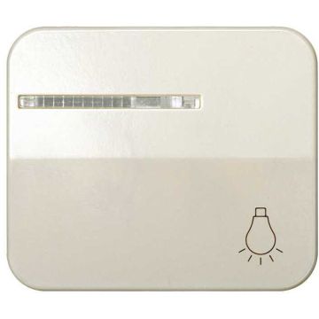 Tecla indiv. pulsador con visor+luz