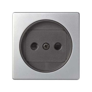 Tapa base de enchufe bipolar