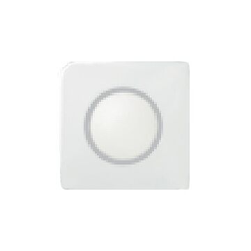 Tapa con disco para mecanismos de tacto marrón simon 31