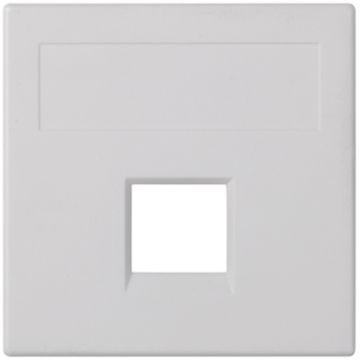 Placa v&d plana sg 1 rj45 3m volition bl