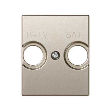 Tapa para toma r-tv+sat cava mate simon 82 centralizaciones