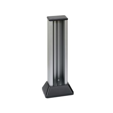Minicolumna 2 caras 3 mód./cara aluminio