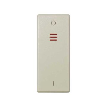 Tecla simon 82 centralizaciones bipolar con visor módulo estrecho marfil