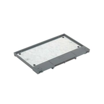 Tapa abatible caja suelo sf 4mód gris