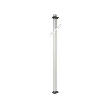 Columna 1 cara de 3 metros aluminio
