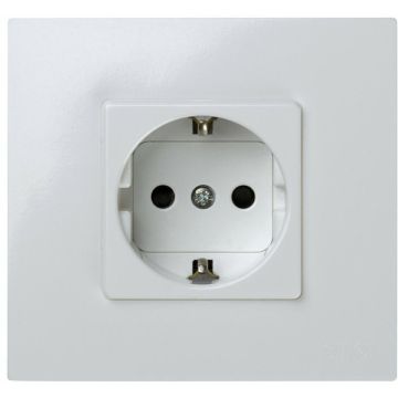 Base schuko monobloc emb.rápido s27 play