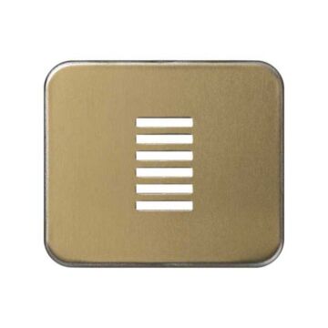 Tapa para zumbador/altavoz bronce simon 75