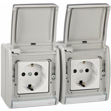 Doble base 16ax tt lateral emb. rapido