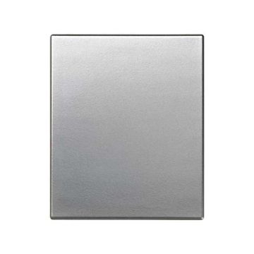 Placa ciega simon 82 centralizaciones módulo ancho aluminio