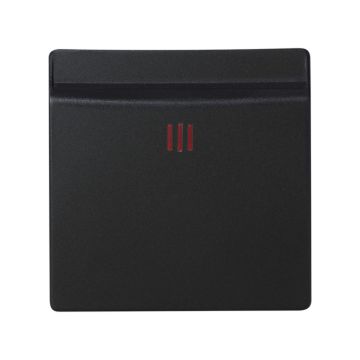 Tapa con visor interruptor de tarjeta
